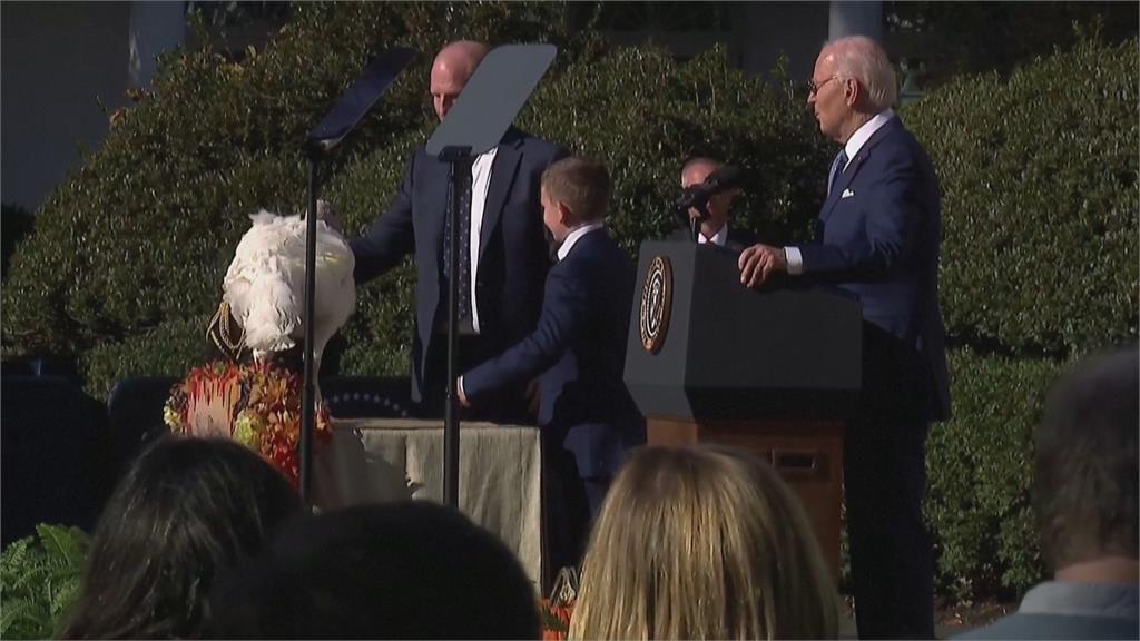拜登赦免感恩節火雞　卸任總統前最後一次...離別白宮倒數