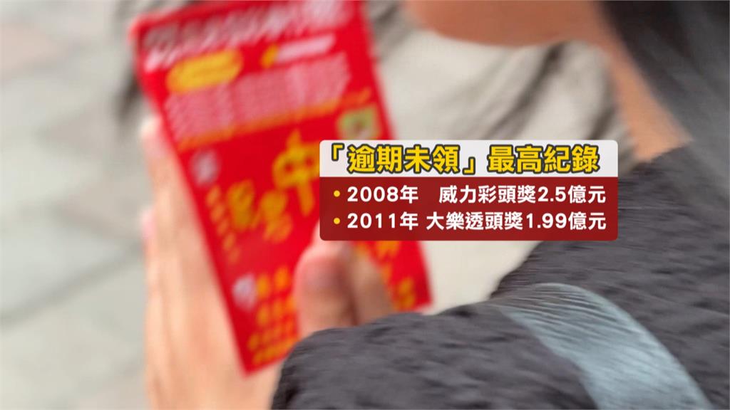 100元中6.77億！威力彩領獎期限倒數　恐充公成「最貴廢紙」