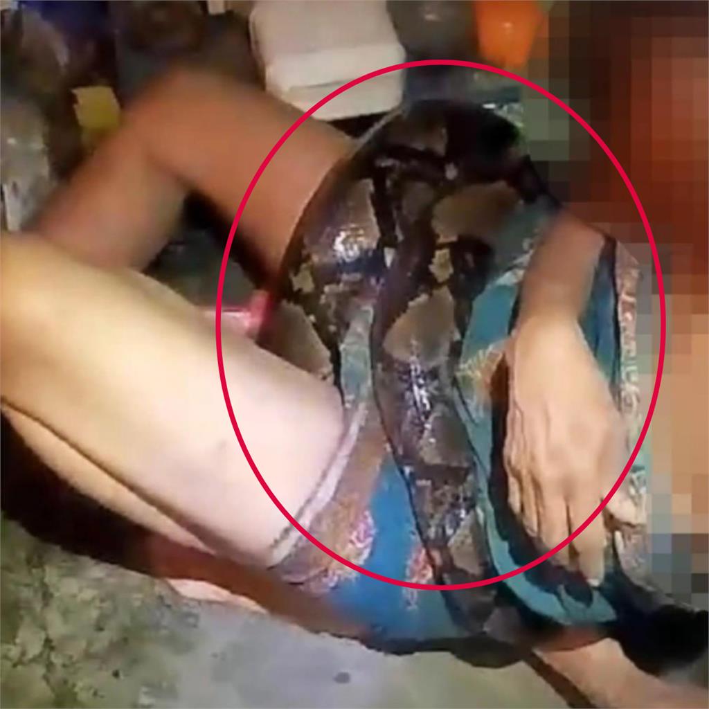 泰國婦在家遭「4公尺巨蟒」偷襲緊纏!搏鬥2小時獲救驚險逃死