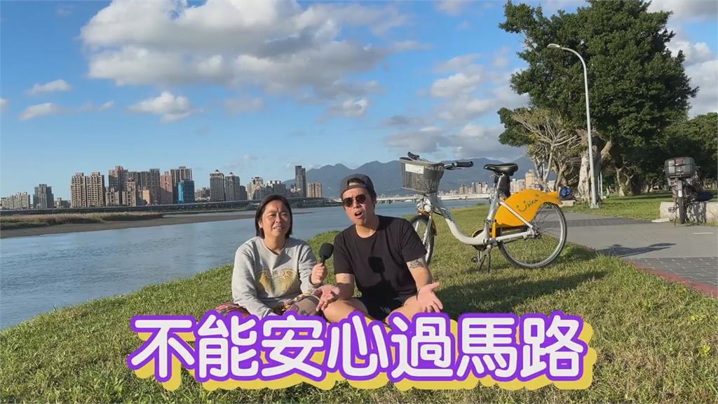 綠燈卻有來車!新住民在台驚見「人行道亂象」 崩喊:不能安心過馬路