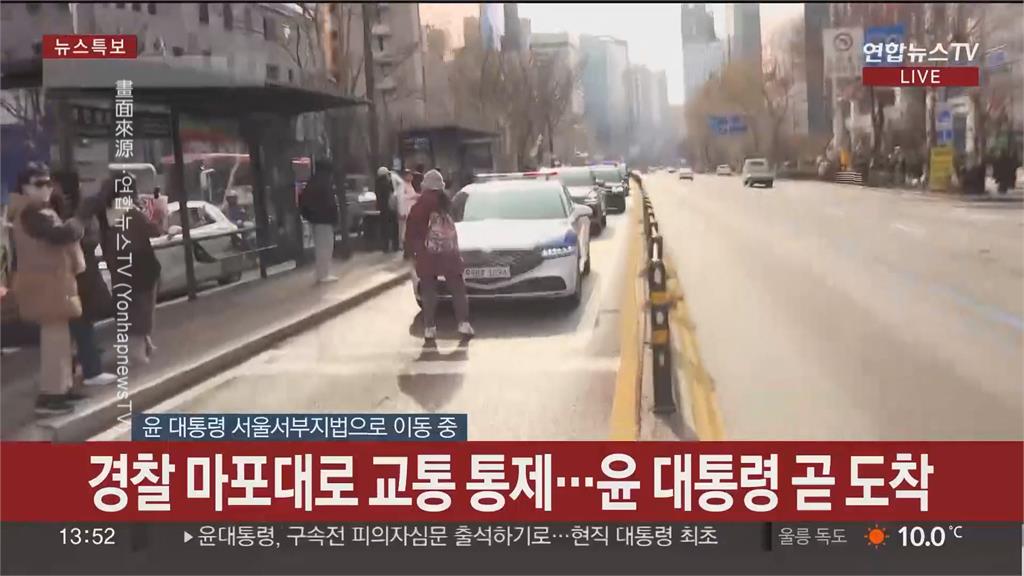 續押?尹錫悅羈押庭今召開 近7千支持者肉身擋車隊