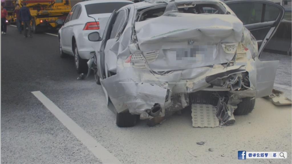 國道「二次事故」頻傳　警提醒輕微車禍　先移車