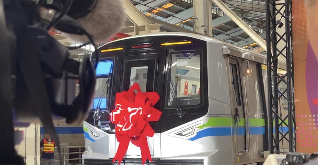 北捷發表全新列車　尖峰時段可增加每小時1.2萬次運量