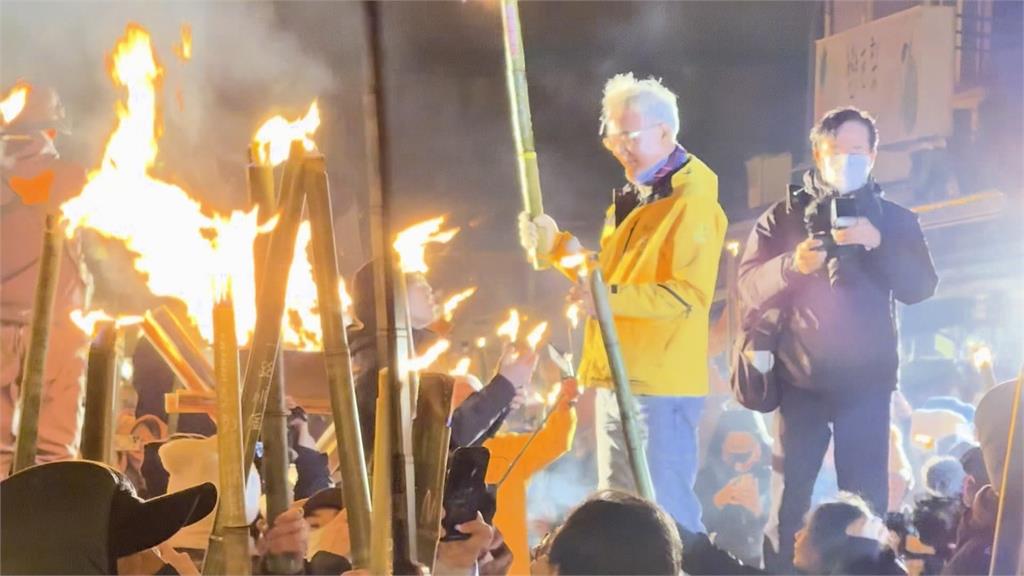新竹北埔元宵油笐火慶典 近4千人熱情共襄盛舉