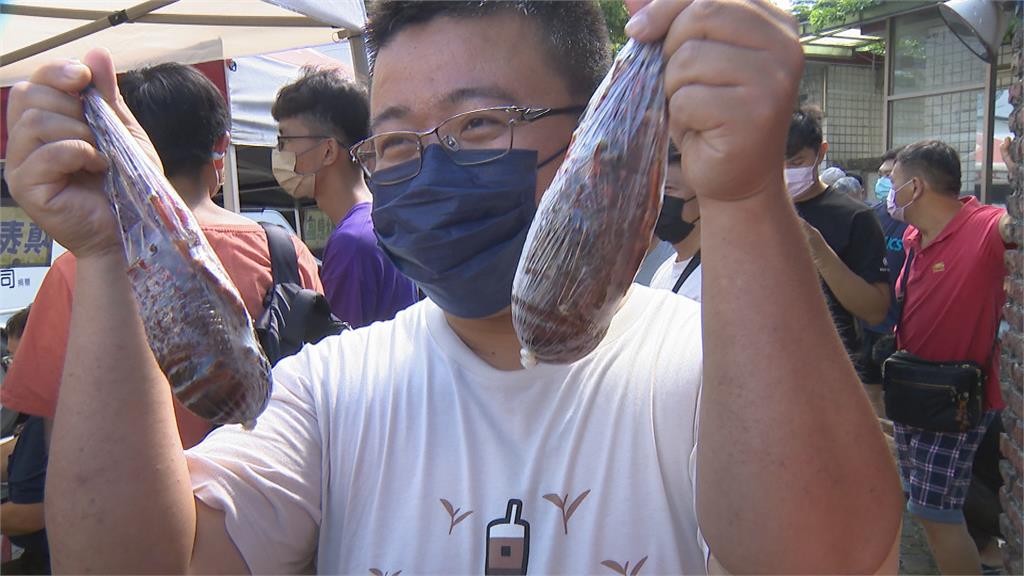 捐血送一隻冷凍龍蝦 嘉南地區血液庫存量剩五天