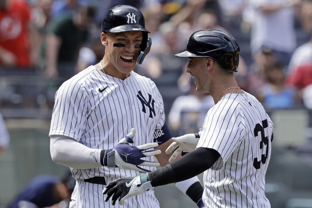 MLB(影)／法官開庭單場雙響砲！賈吉30轟炸裂球場　運動家無力抗辯