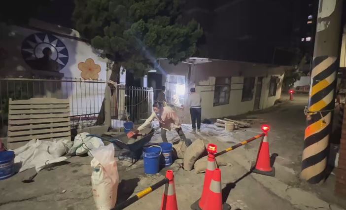 竹市東大路建案施工地層下陷！　房子傾斜「矮一截」33住戶撤離