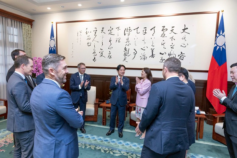 快新聞/紐西蘭議員親曝派軍艦通過台海原因 賴清德:共同因應世界變局挑戰