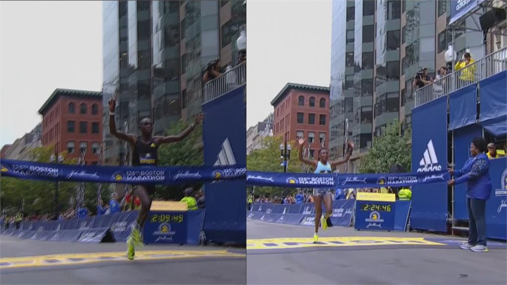 睽違30個月鳴槍！波士頓馬拉松首次秋天開跑　肯亞橫掃男女冠軍