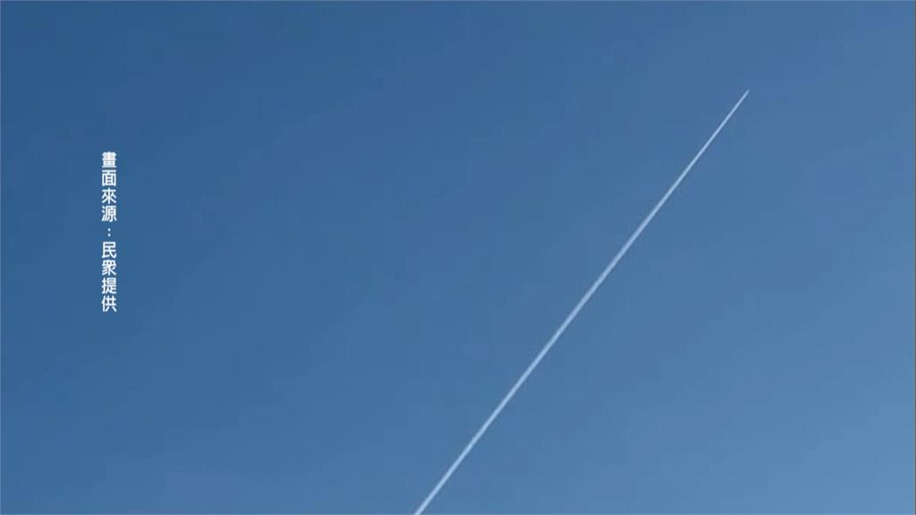雲嘉外海驚見「不明飛行物」噴雲而出　物理老師「這樣說」