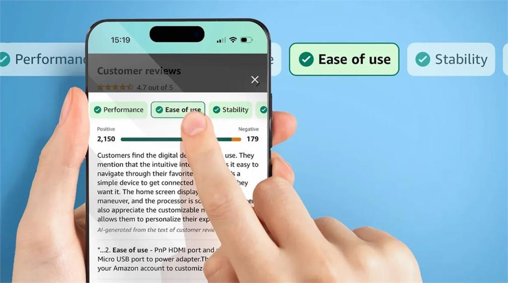 亞馬遜的AI新武器：自動摘要商品評價，好壞秒懂！假評論怎麼揪？