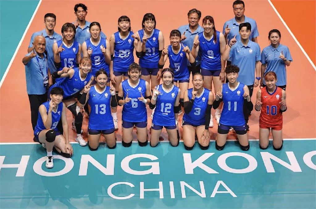 綜合／台灣女排直落三勝澳門！亞洲東區排球錦標賽首戰開紅盤  續戰中日拚晉級
