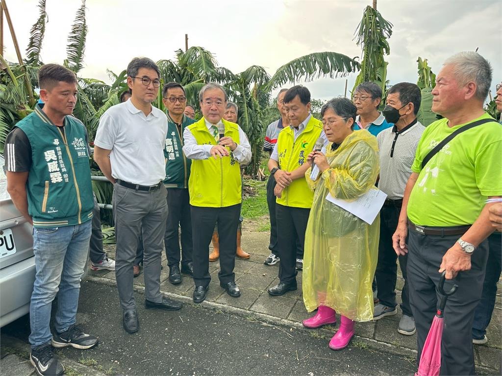 快新聞/「丹娜絲」重創雲林!邀農業部政次會勘農損 劉建國建議這樣做