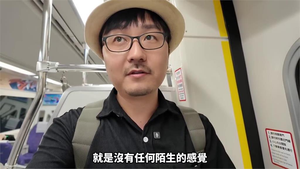 相隔4個月再抵寶島!初訪台灣眷村「不見勁爆標語」 中國男喊:有點小失望