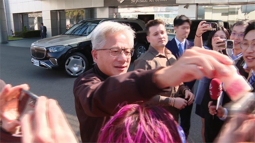 旋風抵台！　黃仁勳：台美關稅很好結果　凸顯台灣特殊地位