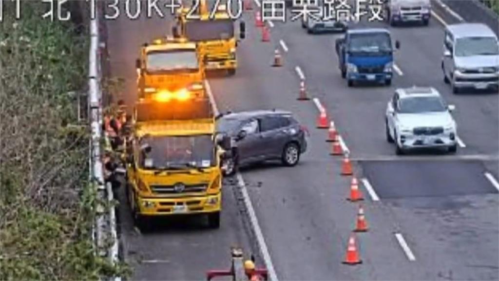 開輔助駕駛也沒用! 駕駛「度估」追撞緩撞車車頭全毀