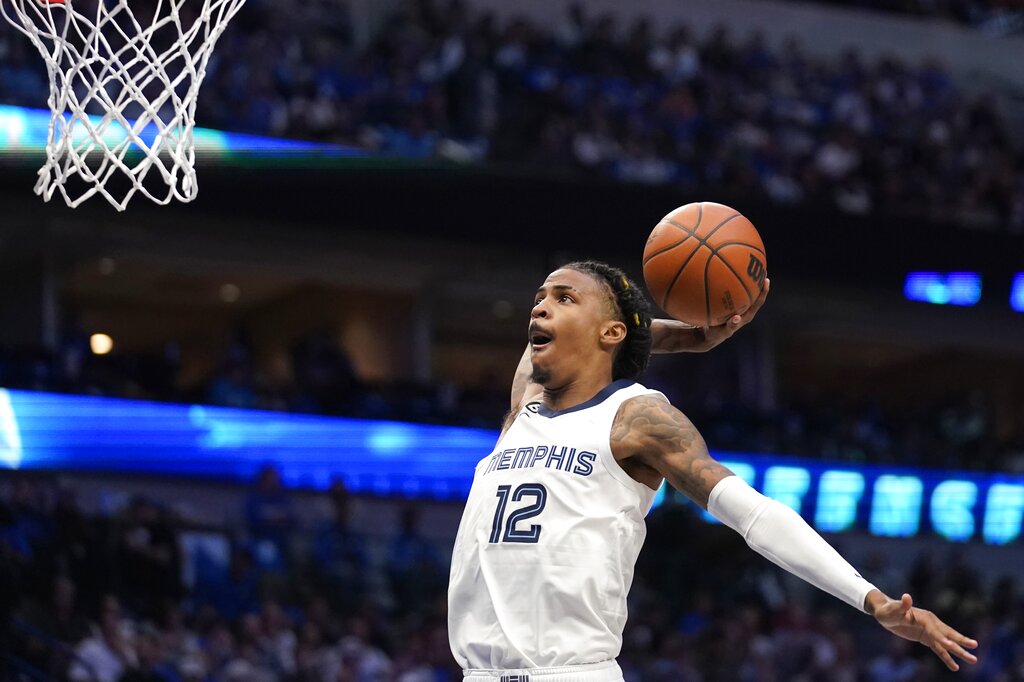 NBA(影)/本季不再上演「爆力扣籃」 灰熊少主莫蘭特為了健康不想再灌籃