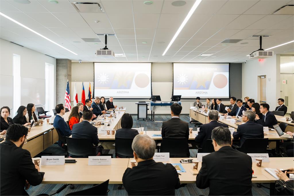 快新聞／台積電串聯台美日城市聯盟　陳其邁率團與亞利桑那產官學界對話