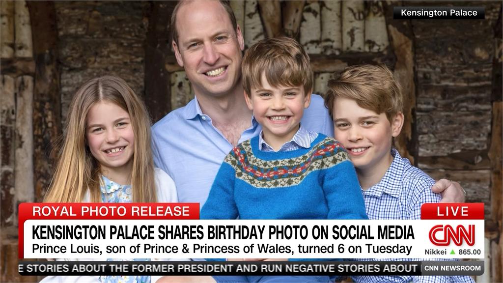 英國小王子路易6歲了！　生日照凱特親掌鏡「強調絕無修圖」