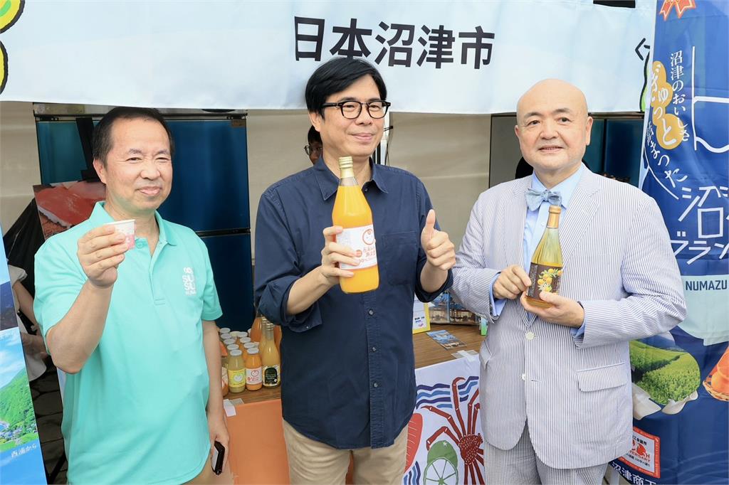 快新聞／「台日大港水果祭」高雄登場　陳其邁：期待深化台日情誼