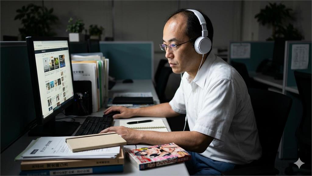 55歲公務員「上班看成人片」還存下來放USB！同事火大檢舉悽慘結局曝光