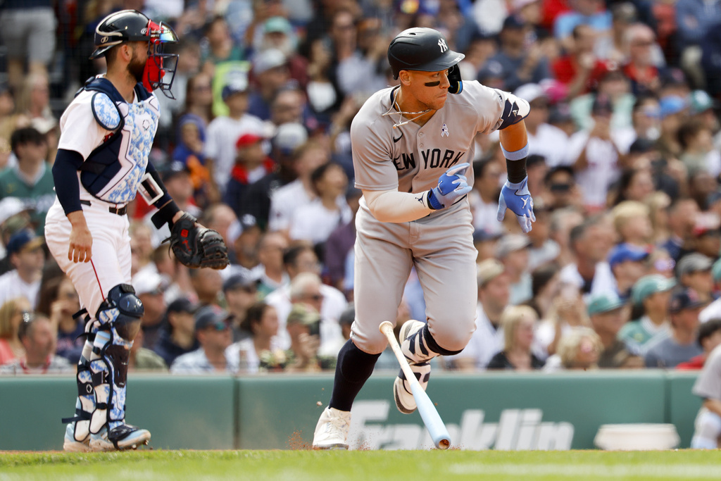 MLB(影)/ 法官近2場8打數吞6K!打擊率3成78還是全大聯盟第一