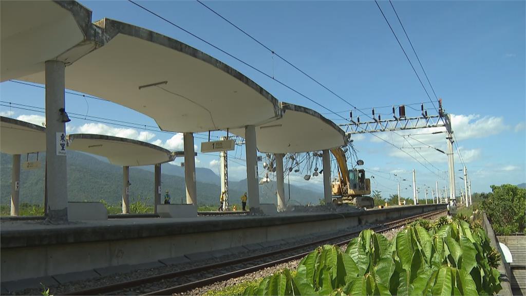 918強震重創台鐵花東線　新秀姑巒溪橋修復預估需半年