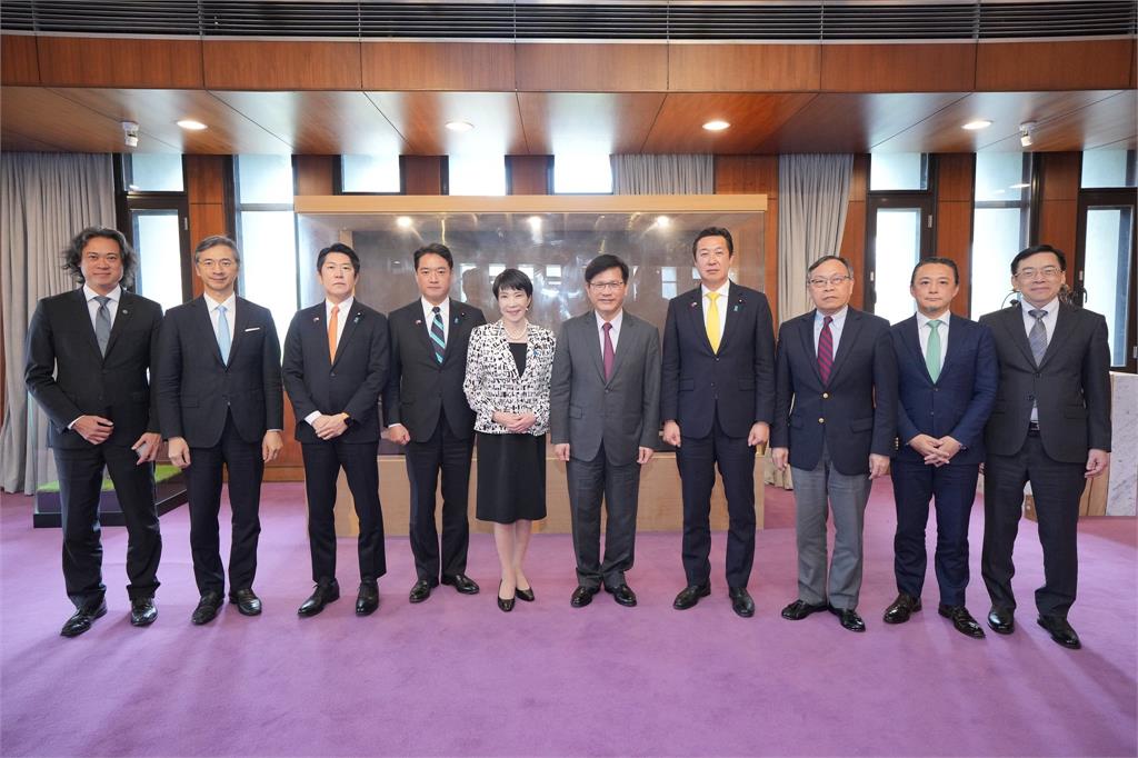 快新聞/歡迎高市早苗訪團一行 林佳龍:盼與日本等夥伴共撐「民主保護傘」