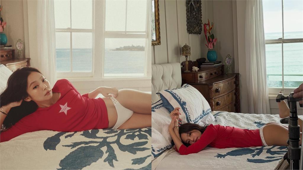 20張不夠看!Jennie親設計比基尼洗版辣照...超狂身材掀496萬人暴動