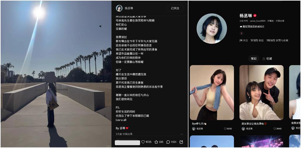 楊丞琳突爆手術靜養「IP在台灣」！93閱兵太靜音小粉紅不忍點名了