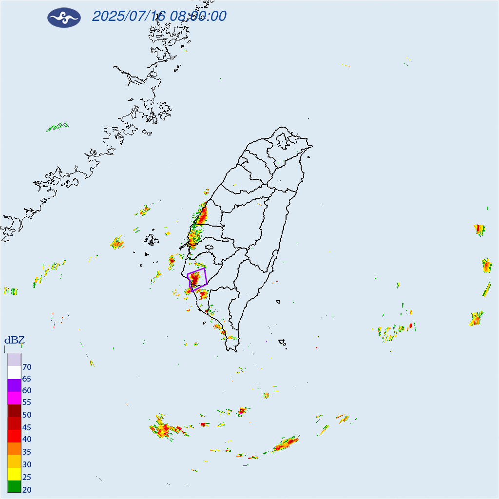 快新聞／5縣市大雨特報　台南、高雄慎防大雷雨