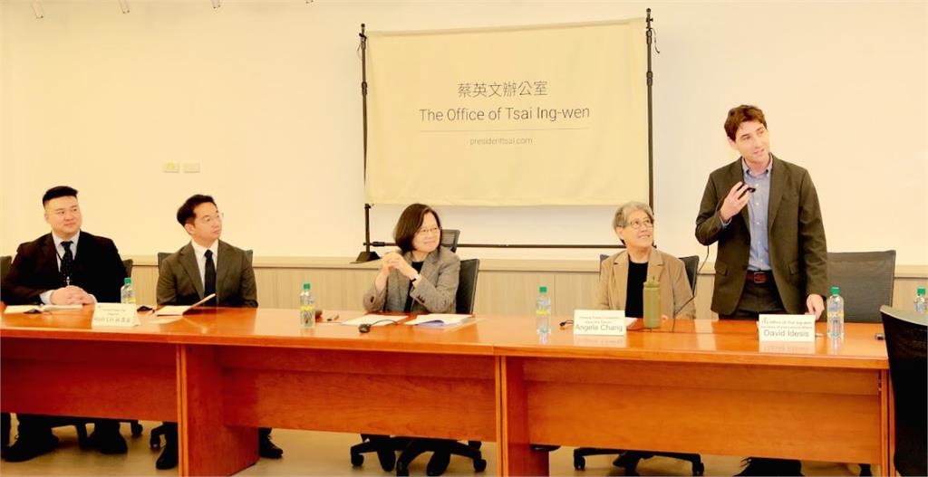 快新聞／與哈佛、MIT學生座談　蔡英文重溫教授回憶喊：我國是世界的台灣