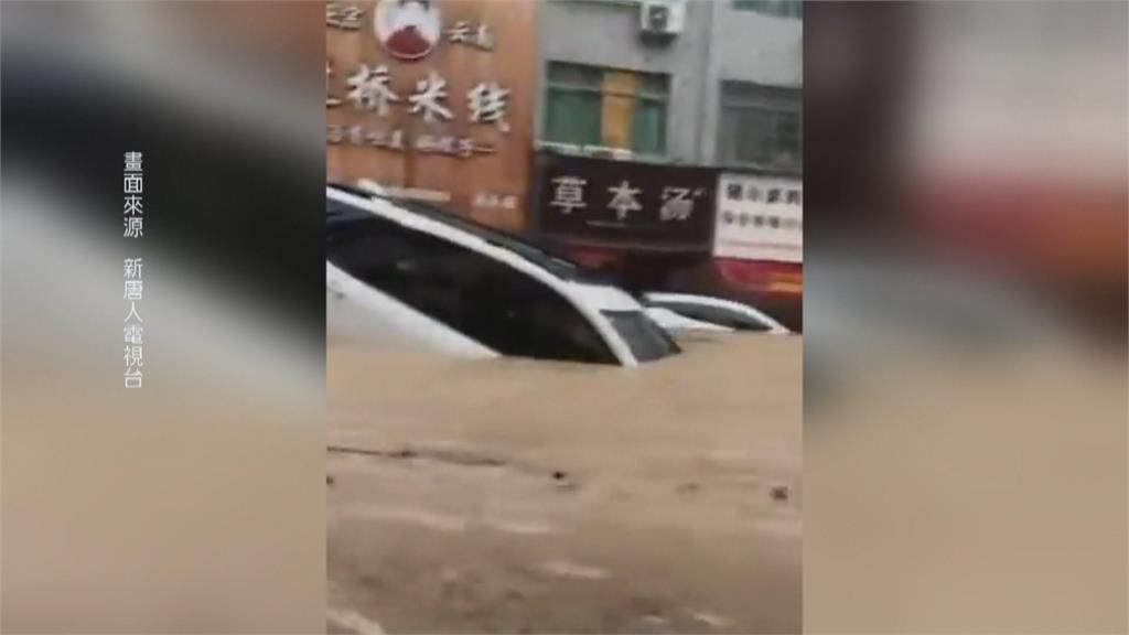 沙德爾復活迴轉掃中國　無預警洩洪各地淹泥河