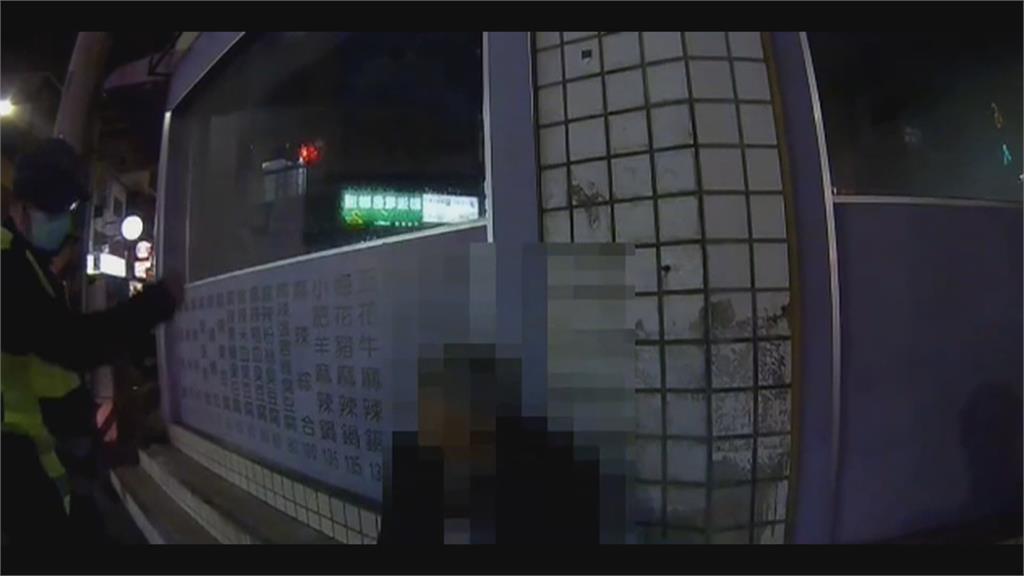 寒流襲全台!醉男躺路邊險成「冰棍」 畫面曝光!