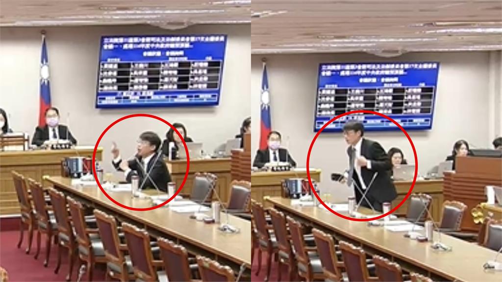 黃國昌突亂插話+暴走噴麥!「40秒咆哮片」曝光…吳思瑤傻眼批:耳膜快破了