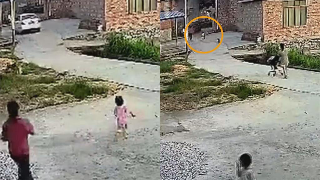中國父母開車回城市打工 2歲半女兒「哭喊狂追」摔倒才停下