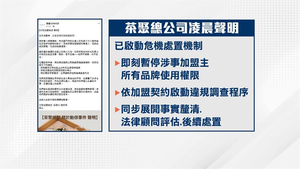 15歲老柯基「遭棍棒攻擊」! 茶聚加盟主涉虐狗、總部發聲了!