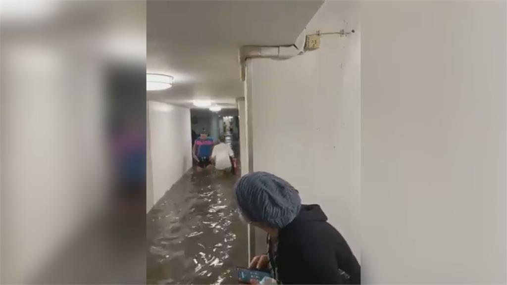 颶風艾達橫掃美東釀46死！多人溺斃於地下室　廣告小妹大樓也慘淹