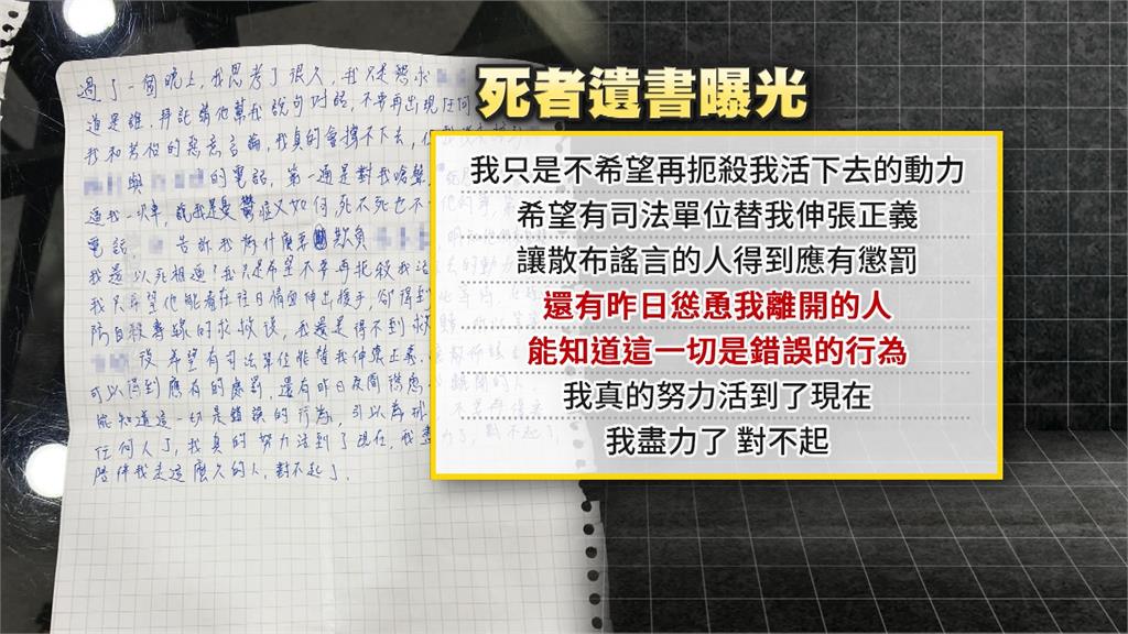 大四生遭網路霸凌走上絕路？　父出面控訴：對方說死了又怎樣