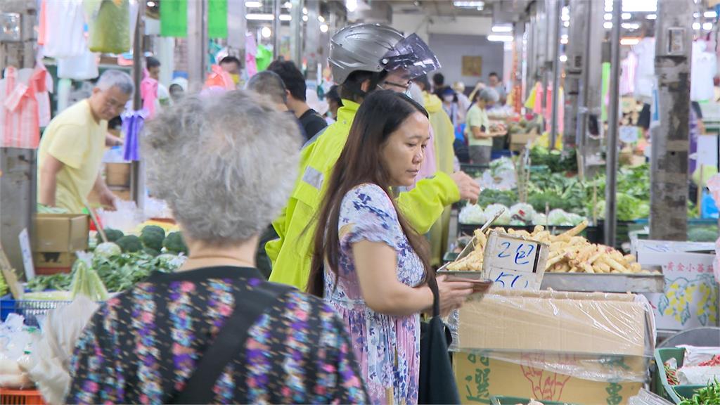 颱風天婆婆媽媽漲價有感　小白菜漲幅142％、青椒57％漲幅