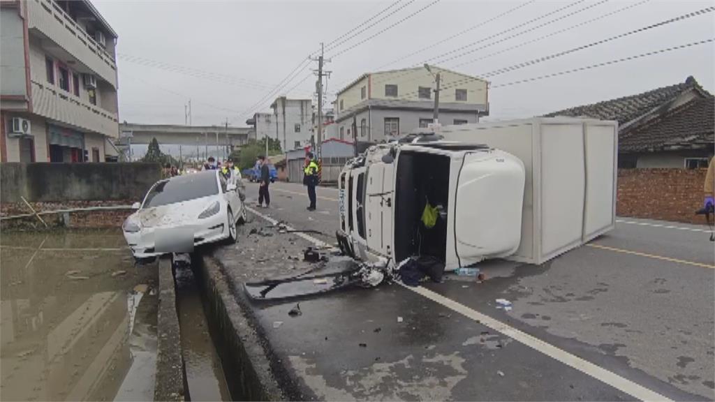 台中女騎士遭撞亡　酒駕男落跑再撞2車後落網！