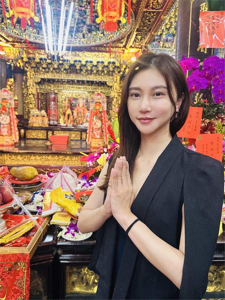 板橋慈惠宮媽祖遶境盛況空前 戲劇女神李沛綾也來「香」挺!
