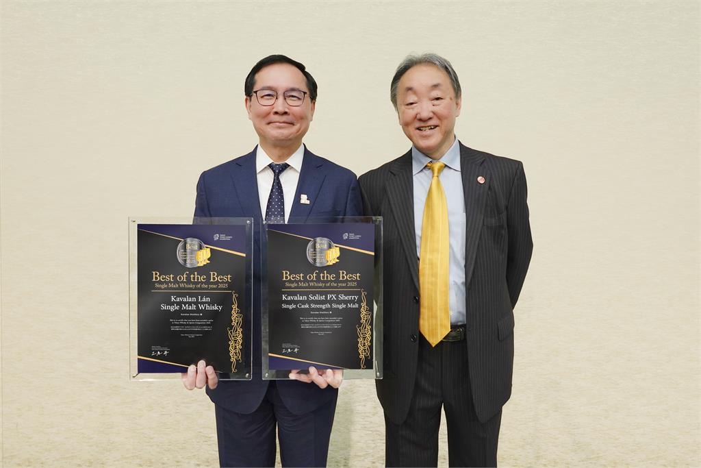 日本TWSC 首見雙冠 噶瑪蘭威士忌勇奪「Best of the Best」