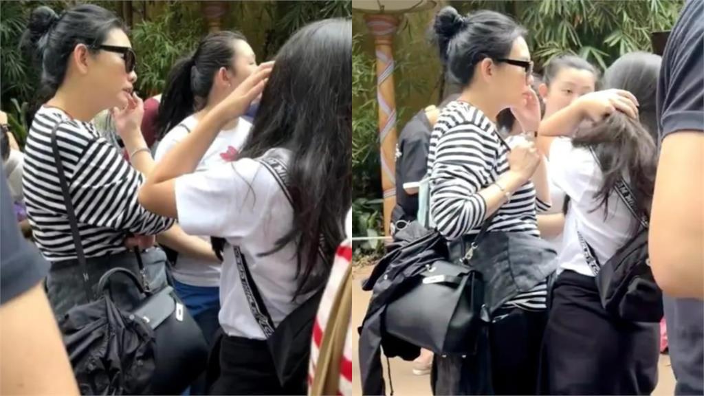 54歲「惹火女王」邱淑貞現身迪士尼!「腰溢一圈肉」嚇呆網:星味全沒了