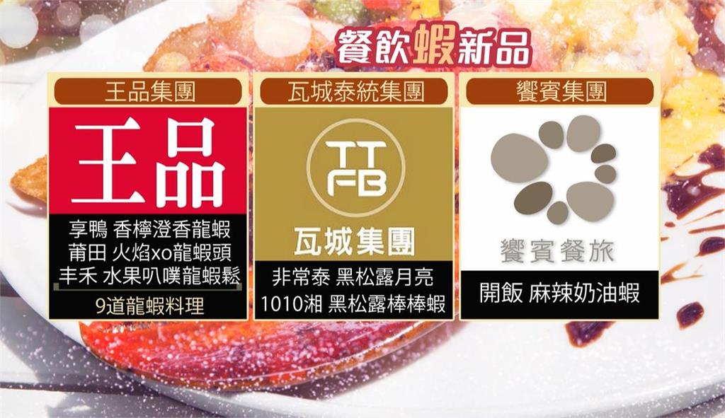 餐飲集團「龍蝦季」開跑 推出9大特色龍蝦料理