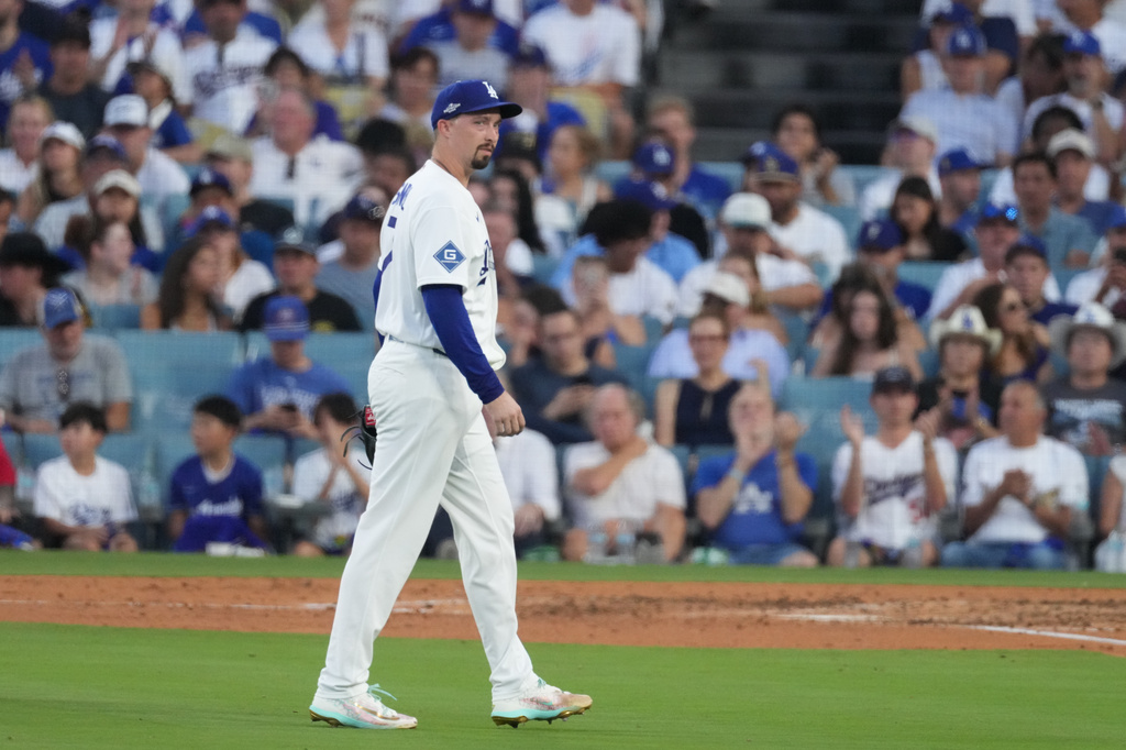 MLB(影)／道奇賽揚左投史奈爾失靈輸第2戰！勇士總教練：我們回主場有塞爾可用