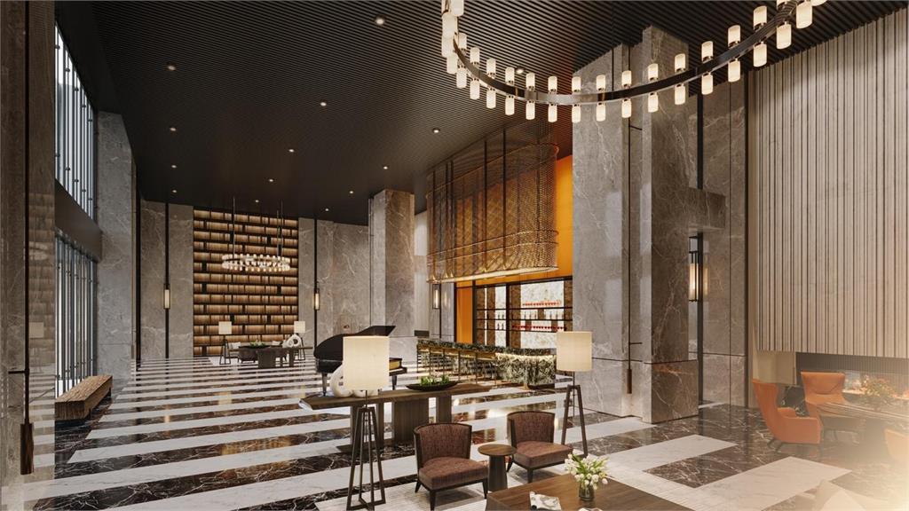 中路特區27層地標「中路大苑」，豪奢規格成隱富首選