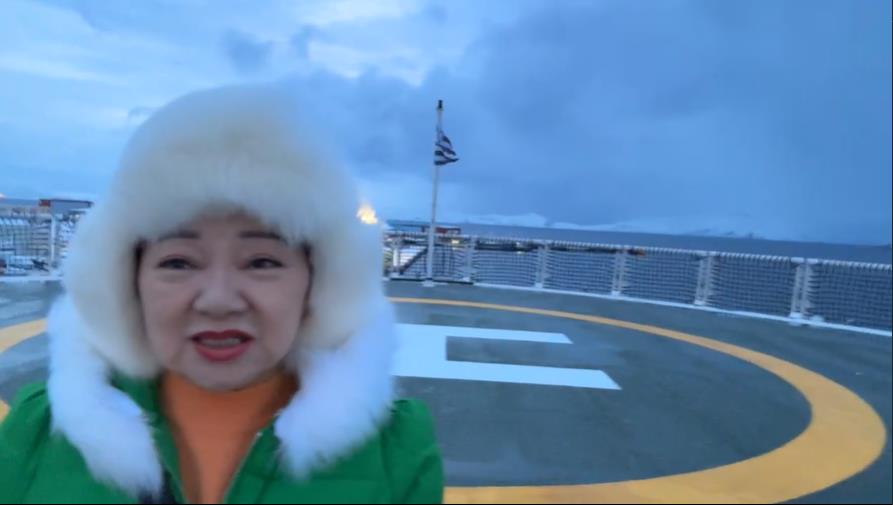 「主持一姐」白冰冰挪威獨旅慘遇「暴風雪驚魂」？她驚呼：人差點沒了