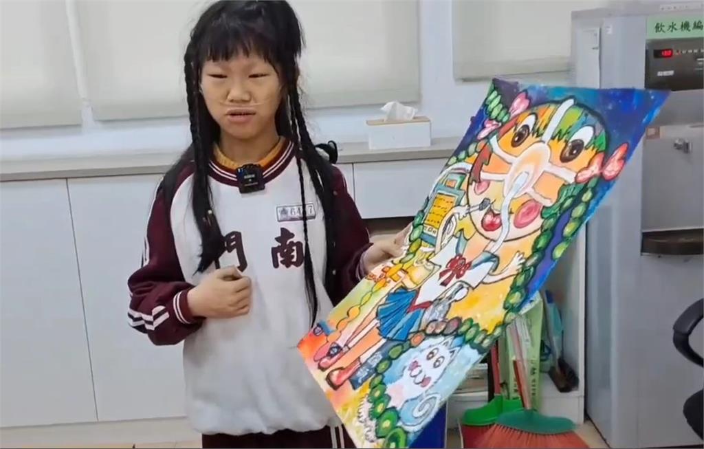 「24小時戴呼吸器」仍笑咪咪　小鬥士尹雅汕獲總統教育獎