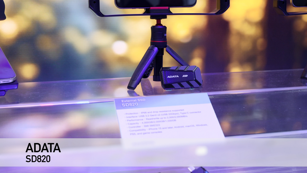 COMPUTEX 2025 ADATA 展示企業級儲存與高效能解決方案 TRUSTA、XPG